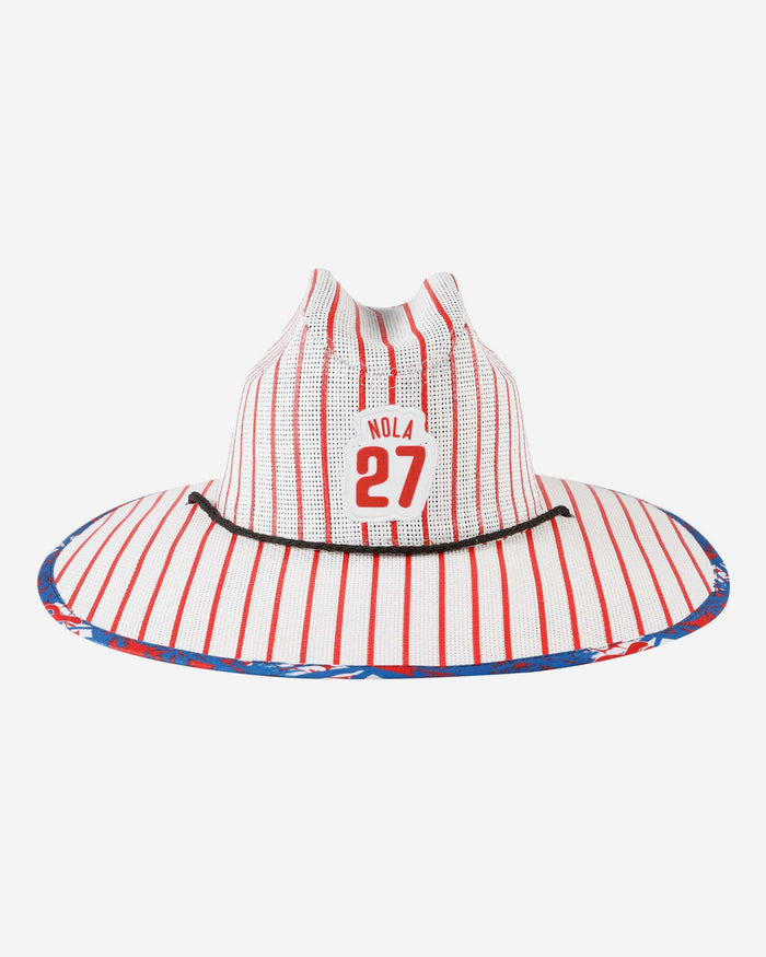 Aaron Nola Philadelphia Phillies Player Straw Hat FOCO - FOCO.com