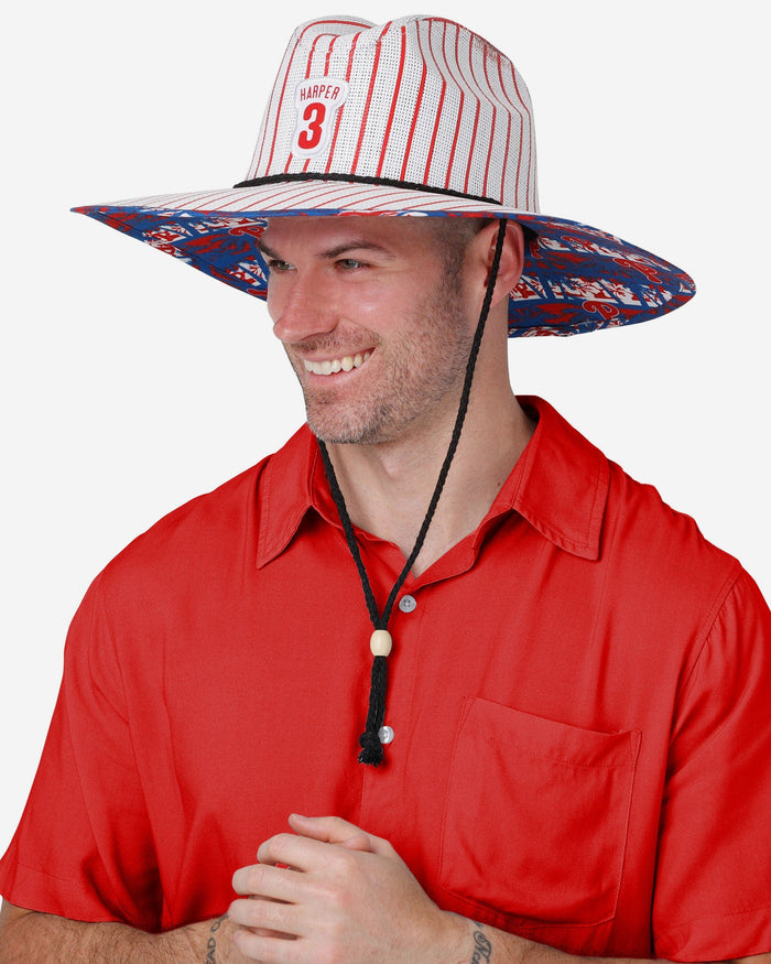 Bryce Harper Philadelphia Phillies Straw Hat FOCO - FOCO.com