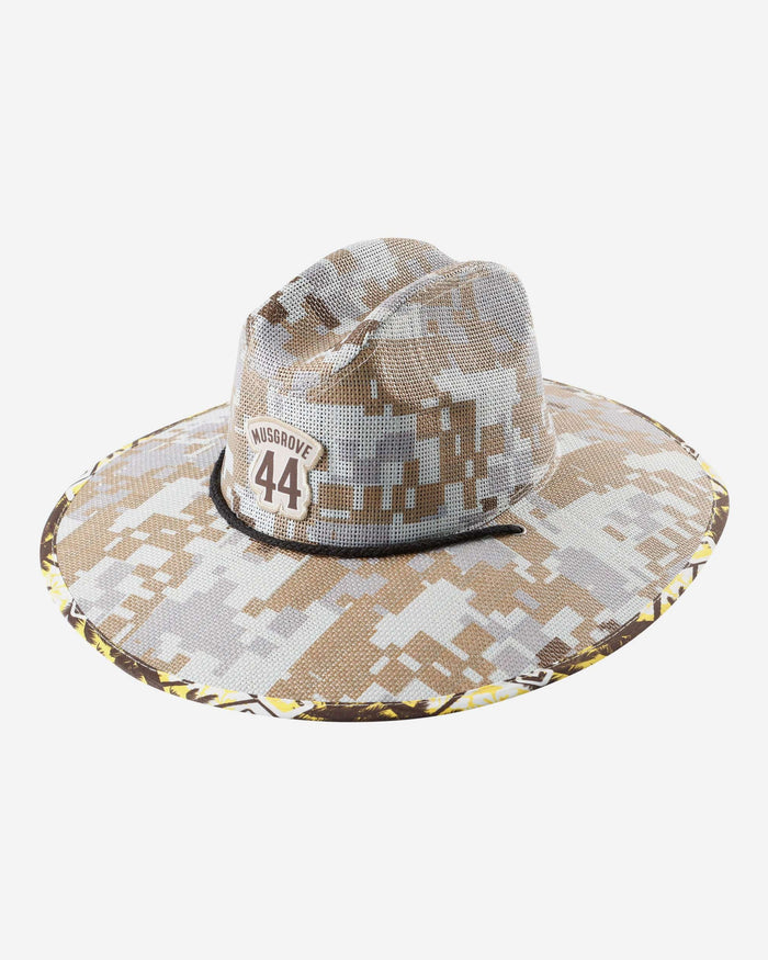 Joe Musgrove San Diego Padres Straw Hat FOCO - FOCO.com