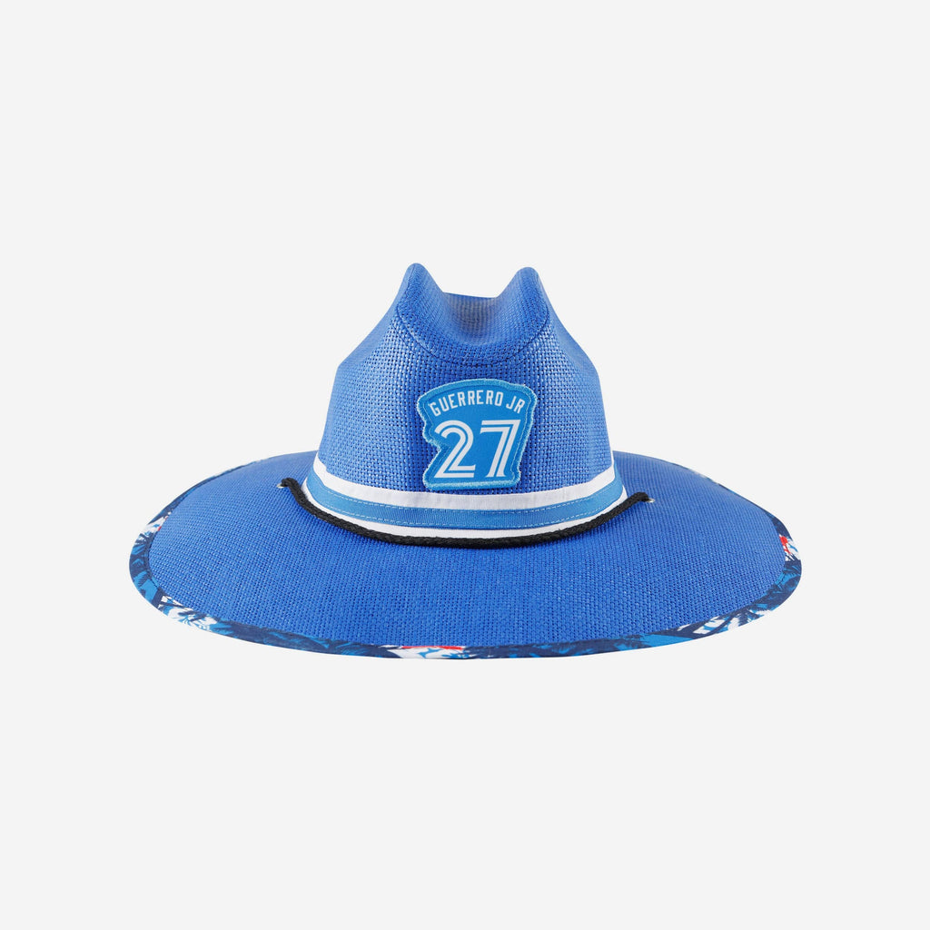 Vladimir Guerrero Jr Toronto Blue Jays Straw Hat FOCO - FOCO.com