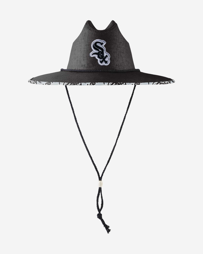 Chicago White Sox Team Color Straw Hat FOCO - FOCO.com