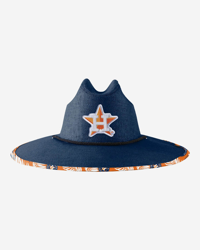 Houston Astros Team Color Straw Hat FOCO - FOCO.com