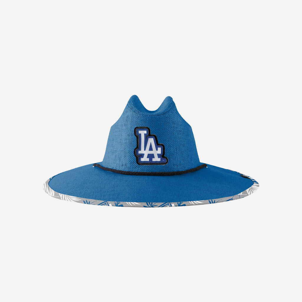 Los Angeles Dodgers Team Color Straw Hat FOCO - FOCO.com