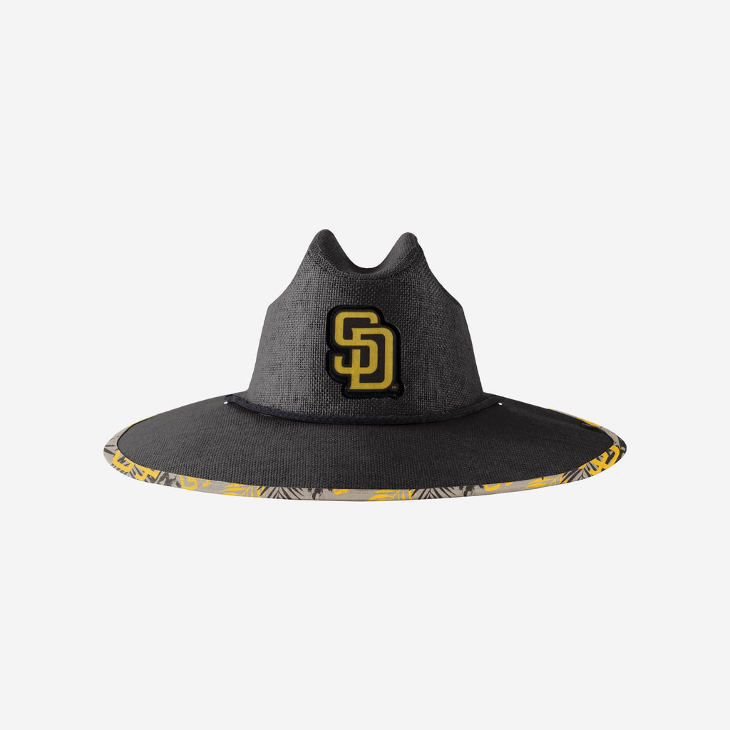 San Diego Padres Light Brown Straw Hat FOCO - FOCO.com