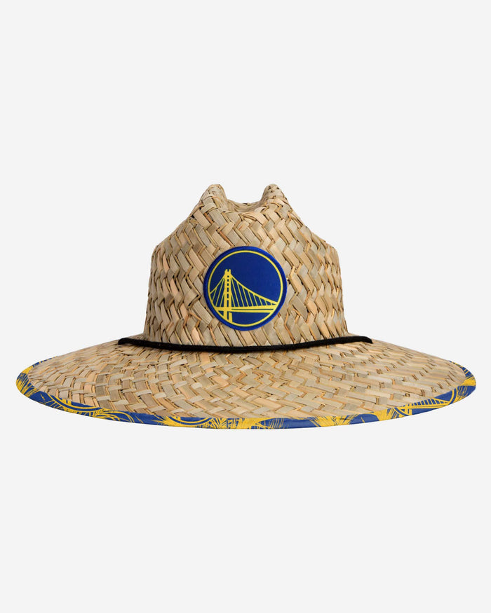 Golden State Warriors Floral Straw Hat FOCO - FOCO.com