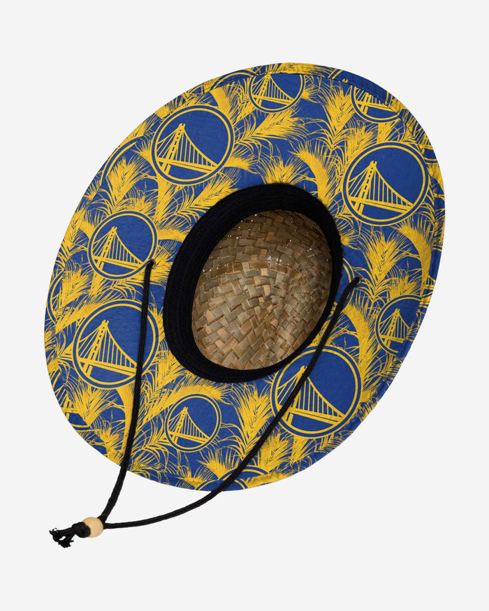 Golden State Warriors Floral Straw Hat FOCO - FOCO.com