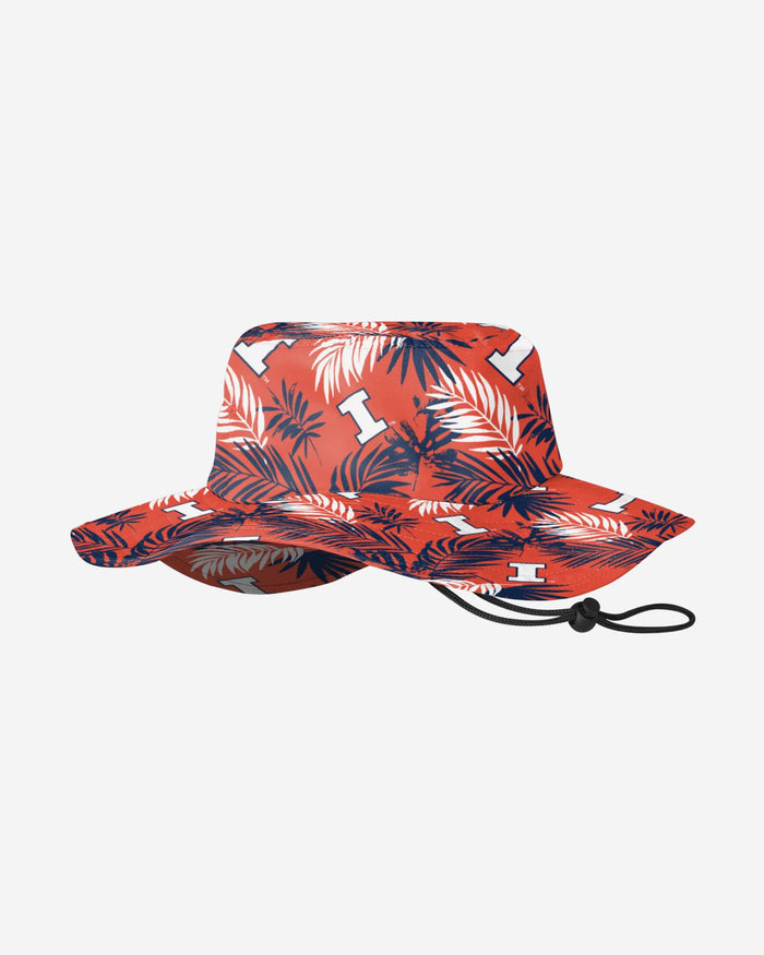 Illinois Fighting Illini Floral Boonie Hat FOCO - FOCO.com