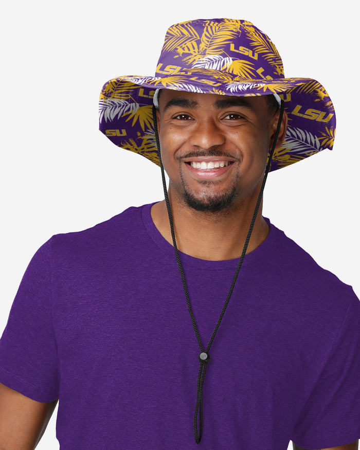 LSU Tigers Floral Boonie Hat FOCO - FOCO.com