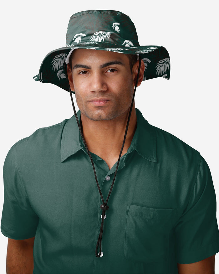 Michigan State Spartans Floral Boonie Hat FOCO - FOCO.com