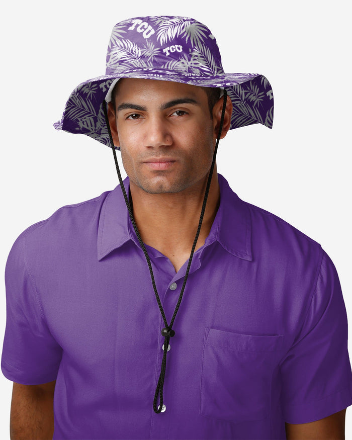 TCU Horned Frogs Floral Boonie Hat FOCO - FOCO.com