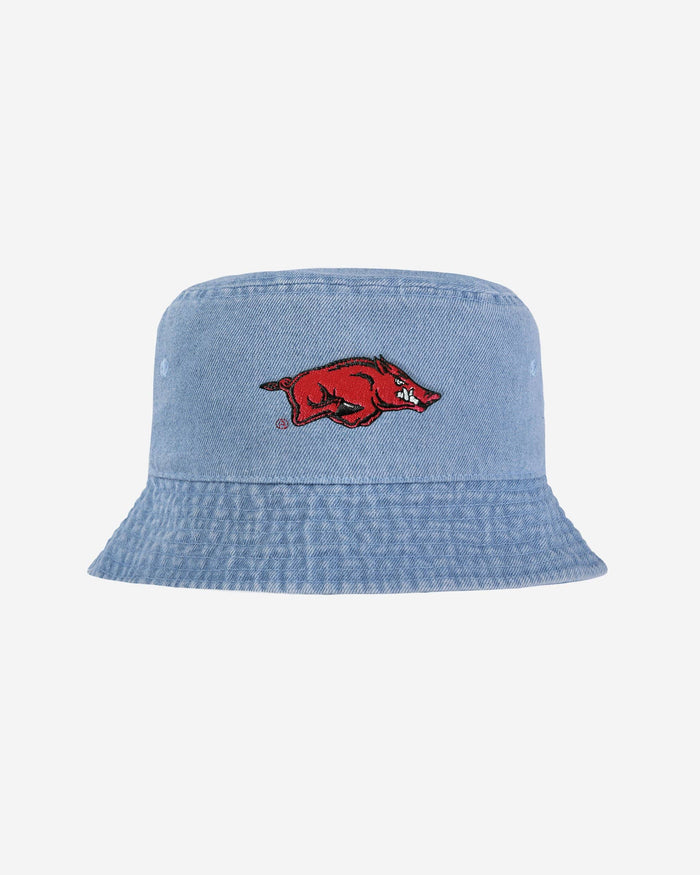 Arkansas Razorbacks Denim Bucket Hat FOCO - FOCO.com