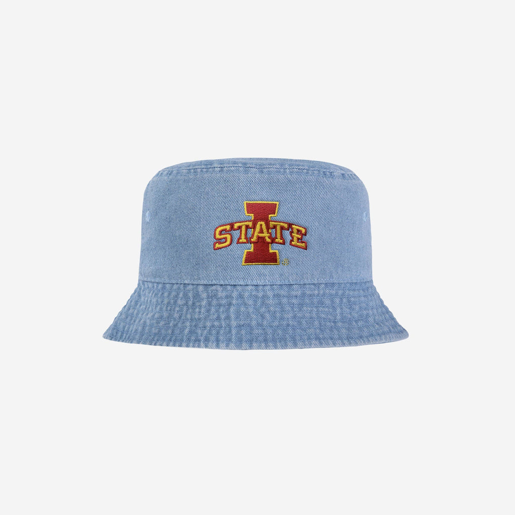 Iowa State Cyclones Denim Bucket Hat FOCO - FOCO.com