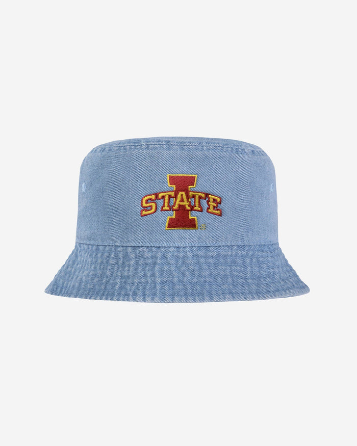 Iowa State Cyclones Denim Bucket Hat FOCO - FOCO.com