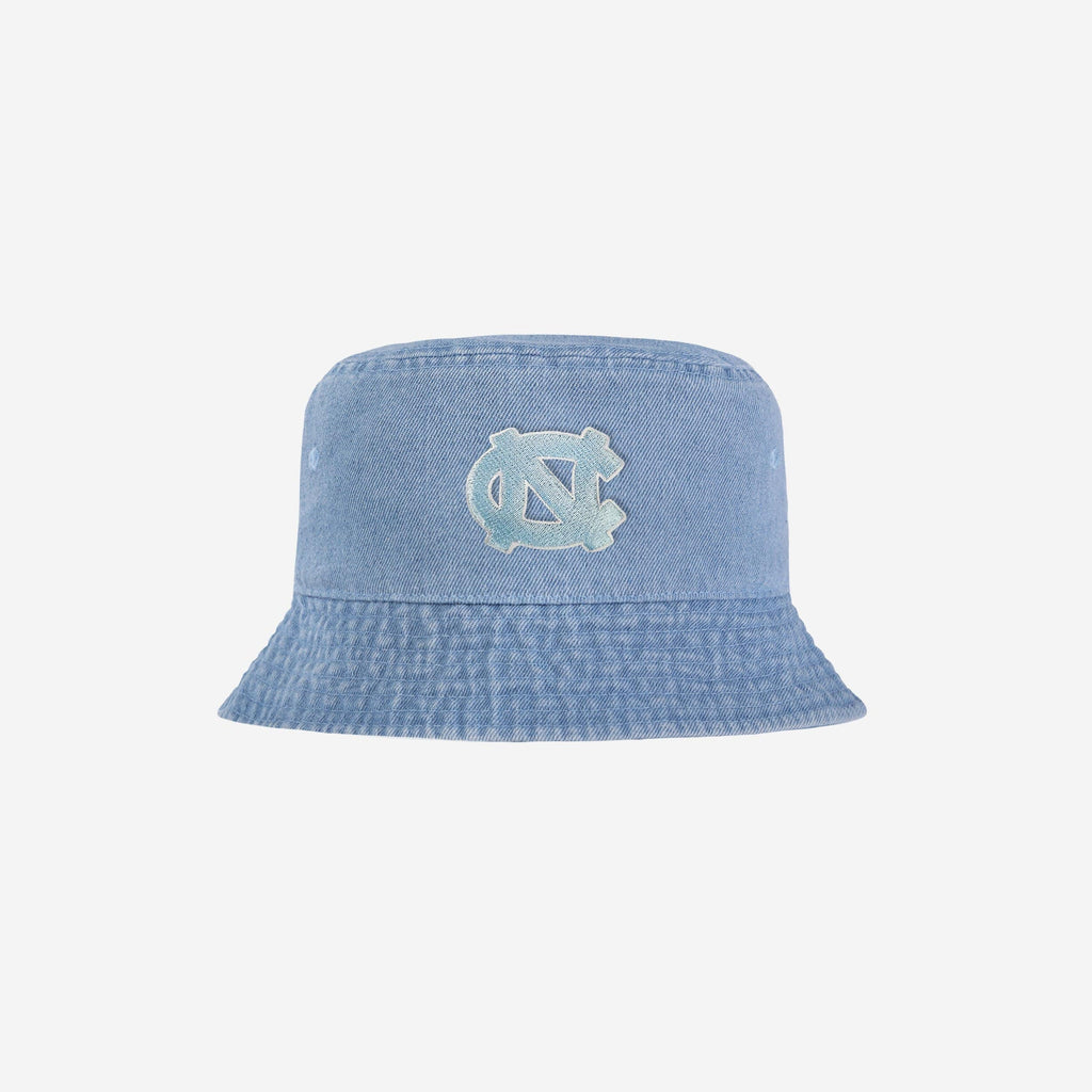 North Carolina Tar Heels Denim Bucket Hat FOCO - FOCO.com