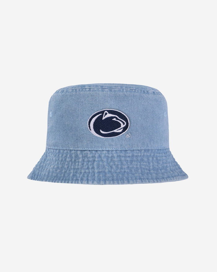 Penn State Nittany Lions Denim Bucket Hat FOCO - FOCO.com