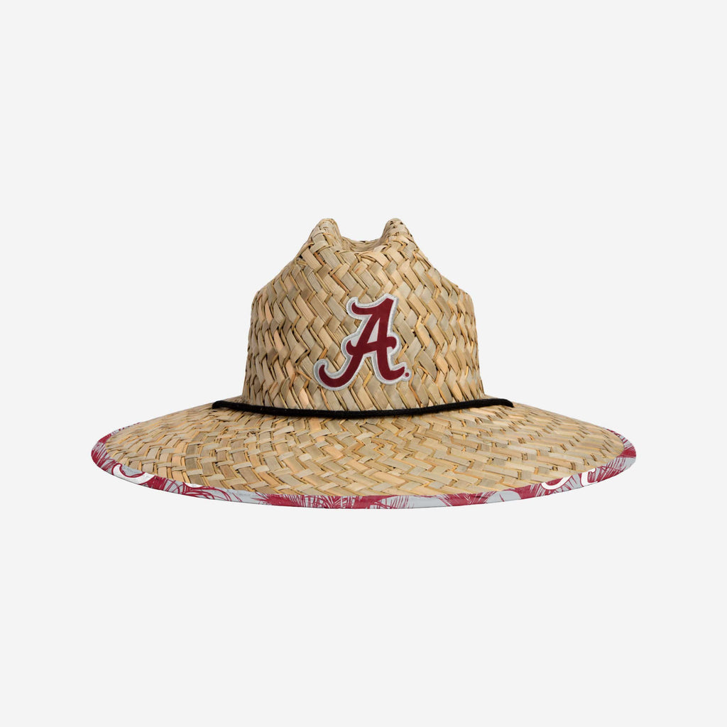 Alabama Crimson Tide Floral Straw Hat FOCO - FOCO.com