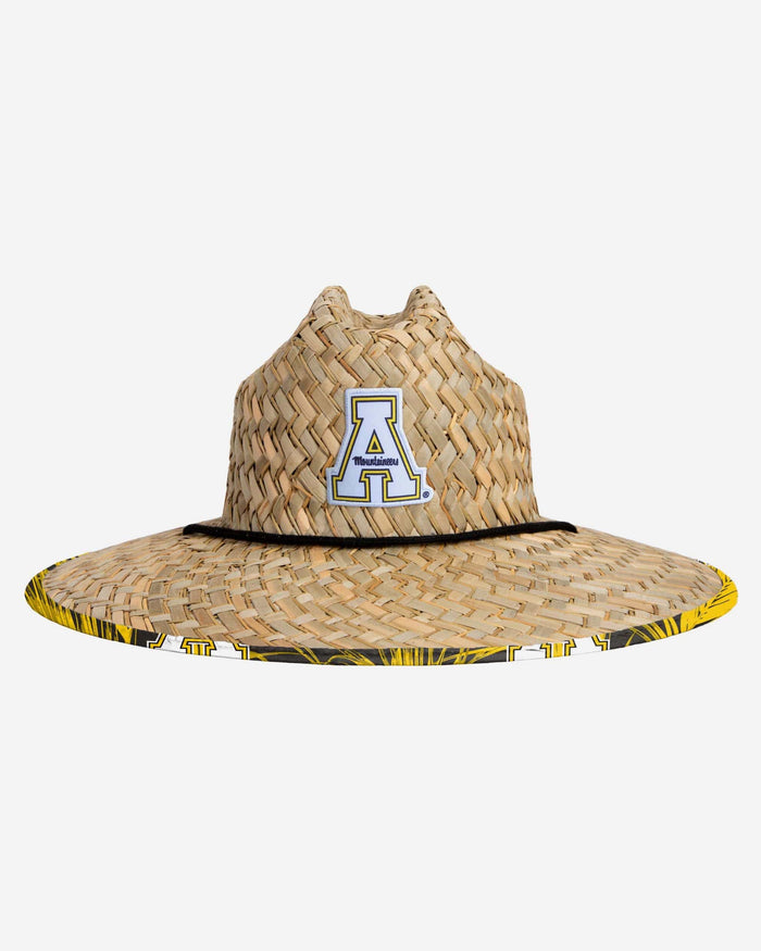 Appalachian State Mountaineers Floral Straw Hat FOCO - FOCO.com