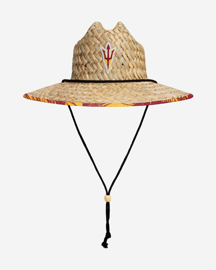 Arizona State Sun Devils Floral Straw Hat FOCO - FOCO.com