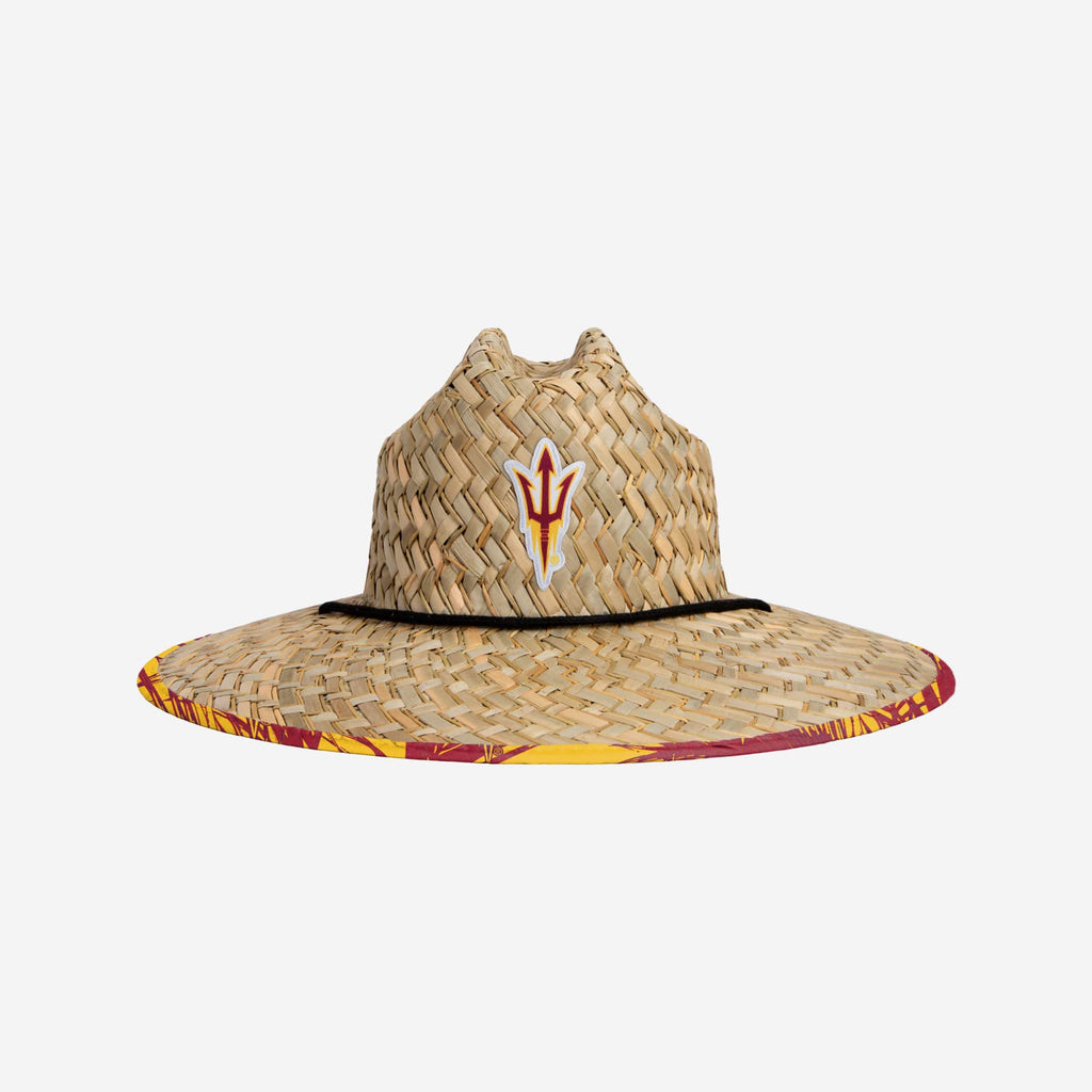 Arizona State Sun Devils Floral Straw Hat FOCO - FOCO.com