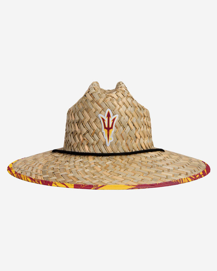 Arizona State Sun Devils Floral Straw Hat FOCO - FOCO.com