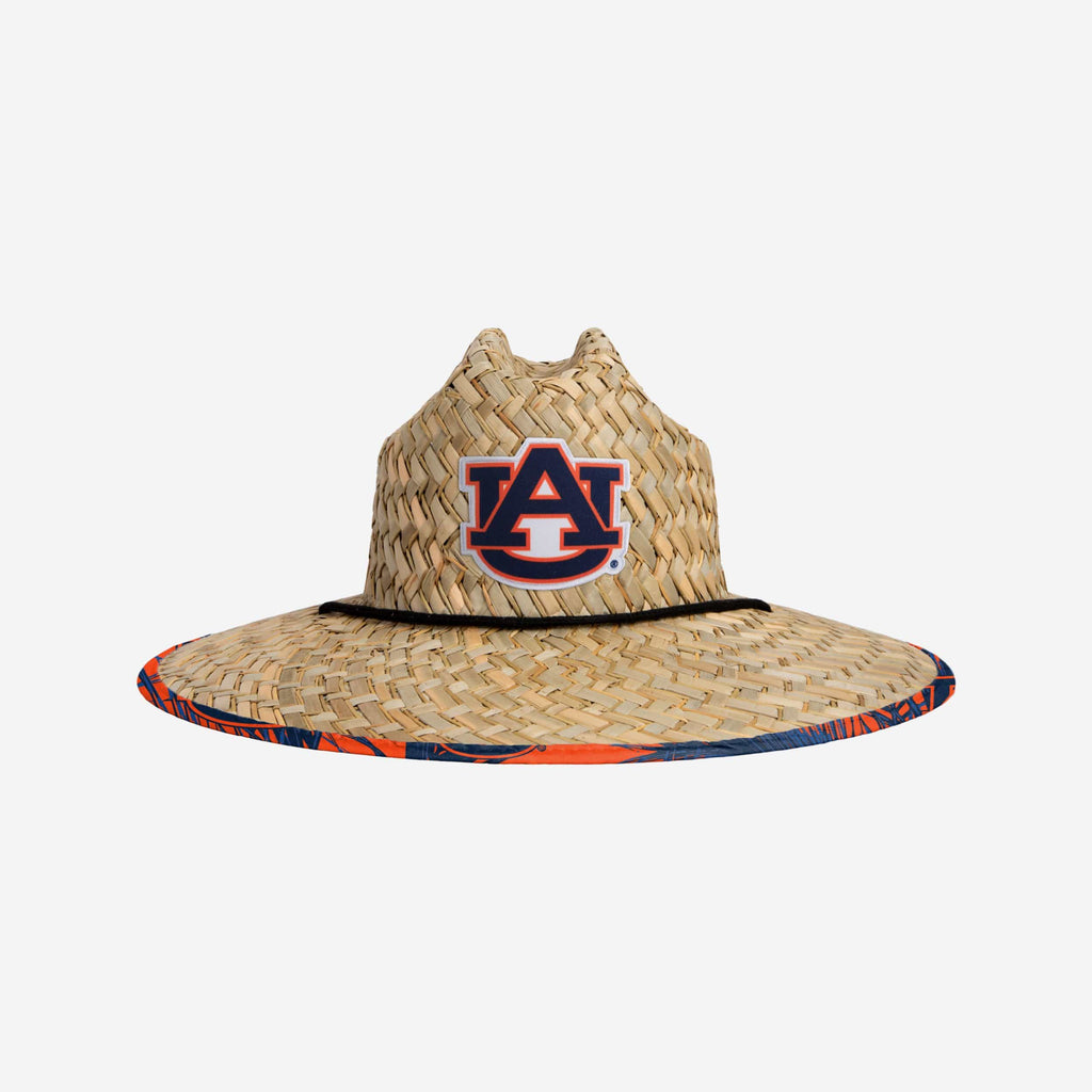 Auburn Tigers Floral Straw Hat FOCO - FOCO.com