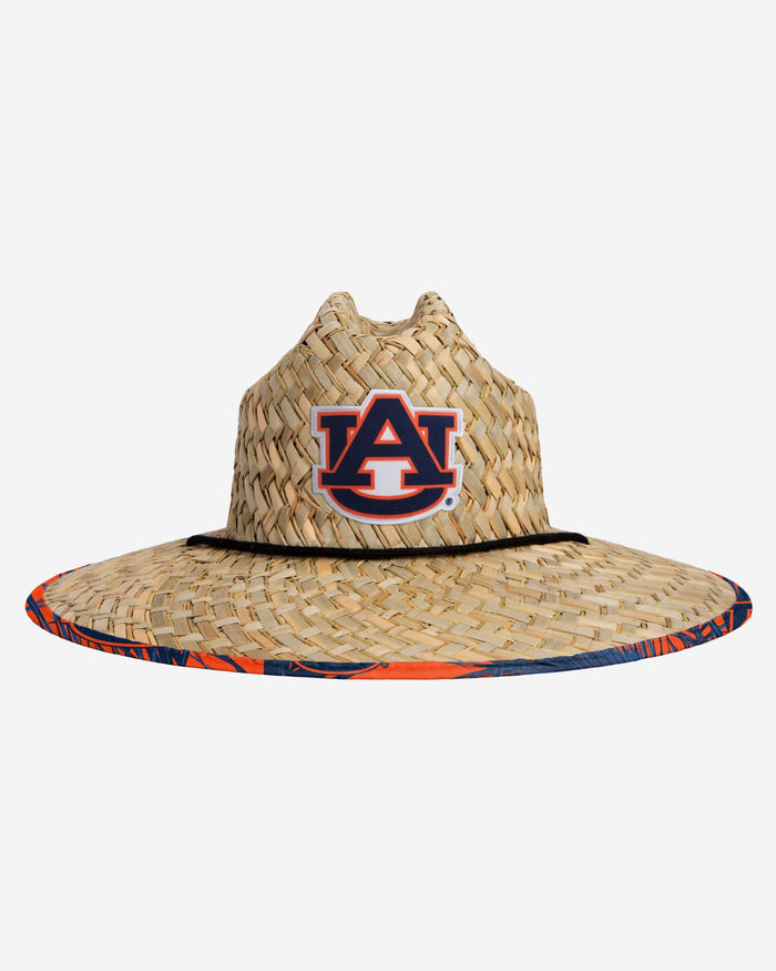 Auburn Tigers Floral Straw Hat FOCO - FOCO.com