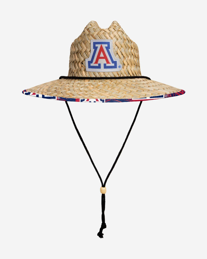 Arizona Wildcats Floral Straw Hat FOCO - FOCO.com