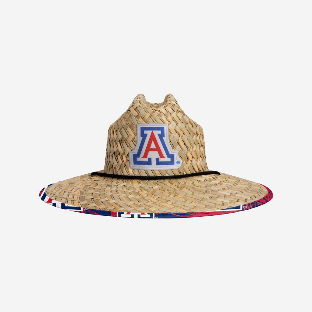 Arizona Wildcats Floral Straw Hat FOCO - FOCO.com