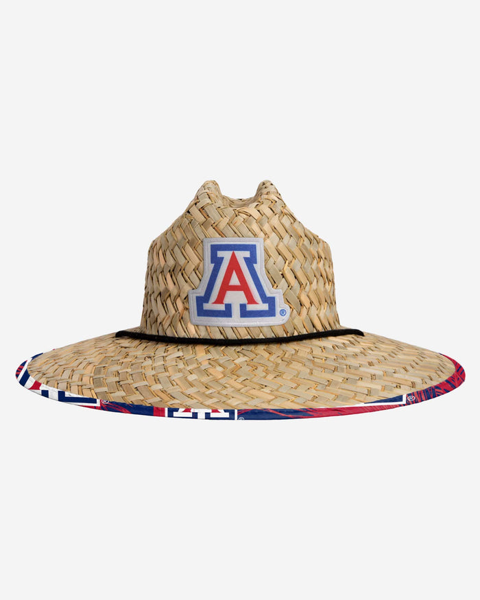 Arizona Wildcats Floral Straw Hat FOCO - FOCO.com