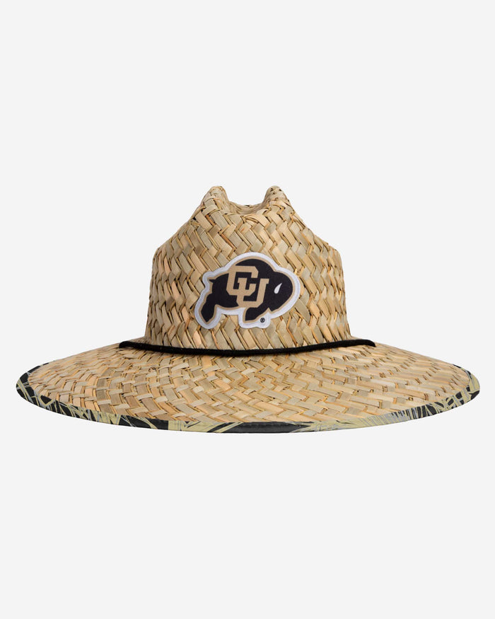 Colorado Buffaloes Floral Straw Hat FOCO - FOCO.com