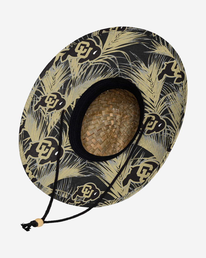 Colorado Buffaloes Floral Straw Hat FOCO - FOCO.com