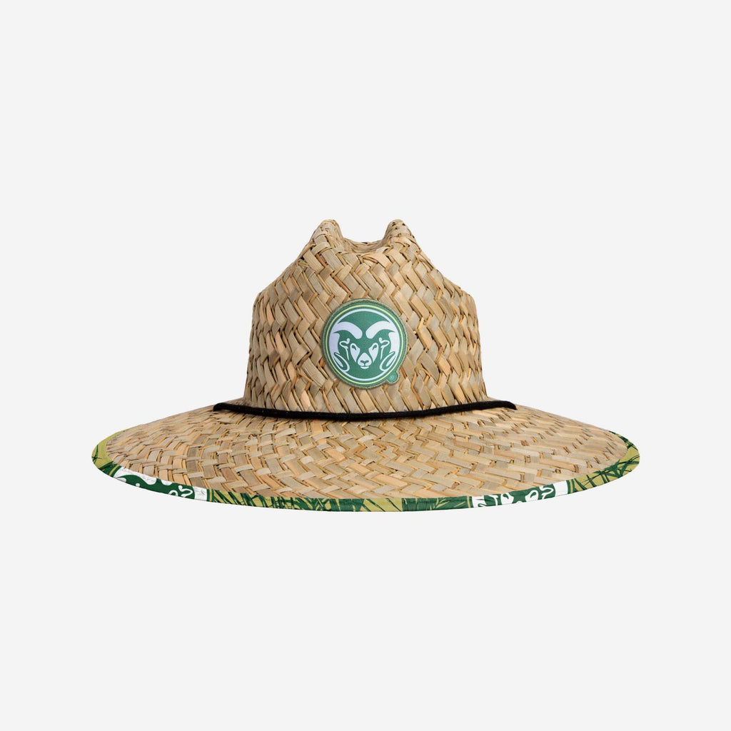 Colorado State Rams Floral Straw Hat FOCO - FOCO.com