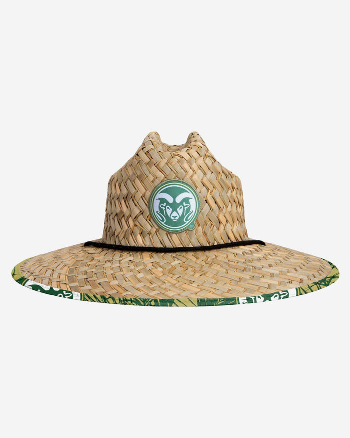 Colorado State Rams Floral Straw Hat FOCO - FOCO.com