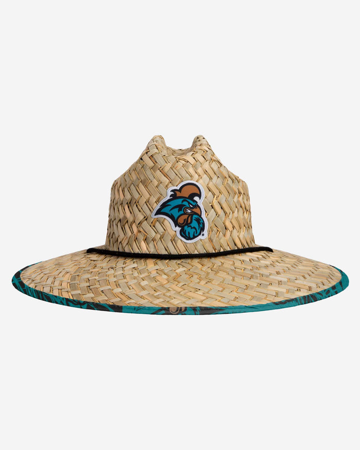 Coastal Carolina Chanticleers Floral Straw Hat FOCO - FOCO.com