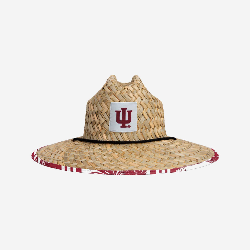 Indiana Hoosiers Floral Straw Hat FOCO - FOCO.com