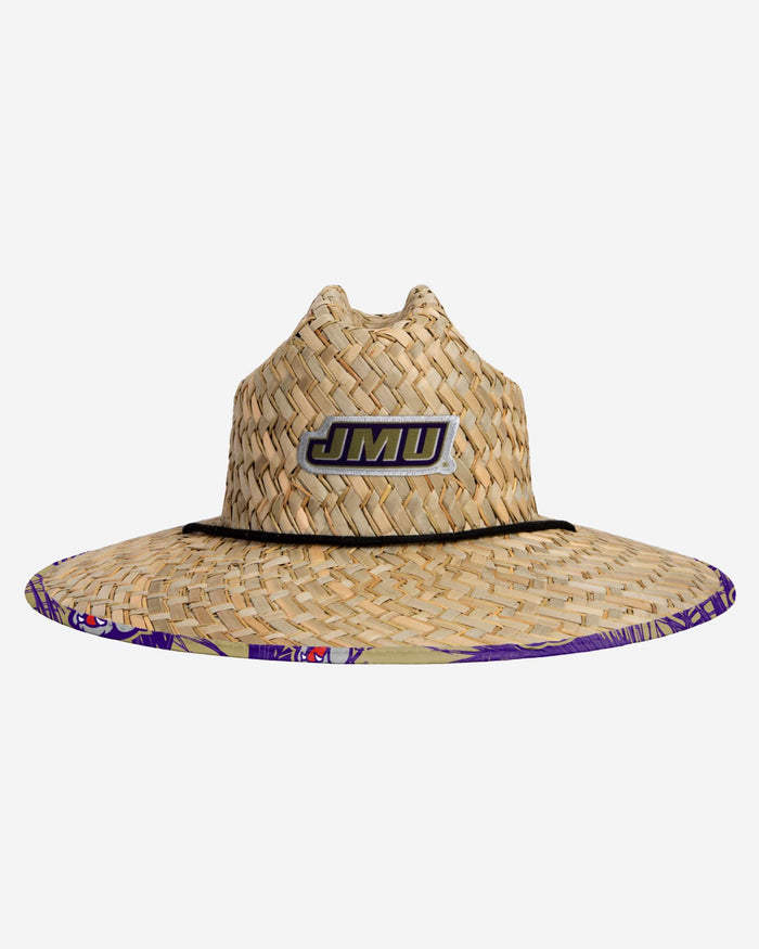 James Madison Dukes Floral Straw Hat FOCO - FOCO.com