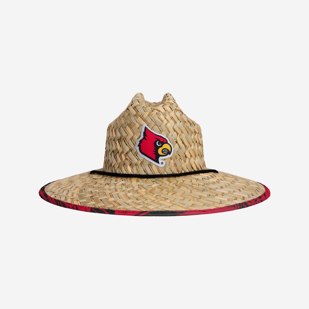 Louisville Cardinals Floral Straw Hat FOCO - FOCO.com