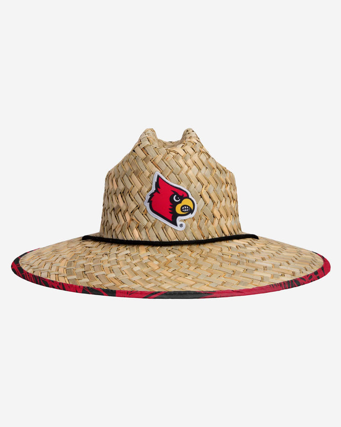 Louisville Cardinals Floral Straw Hat FOCO - FOCO.com