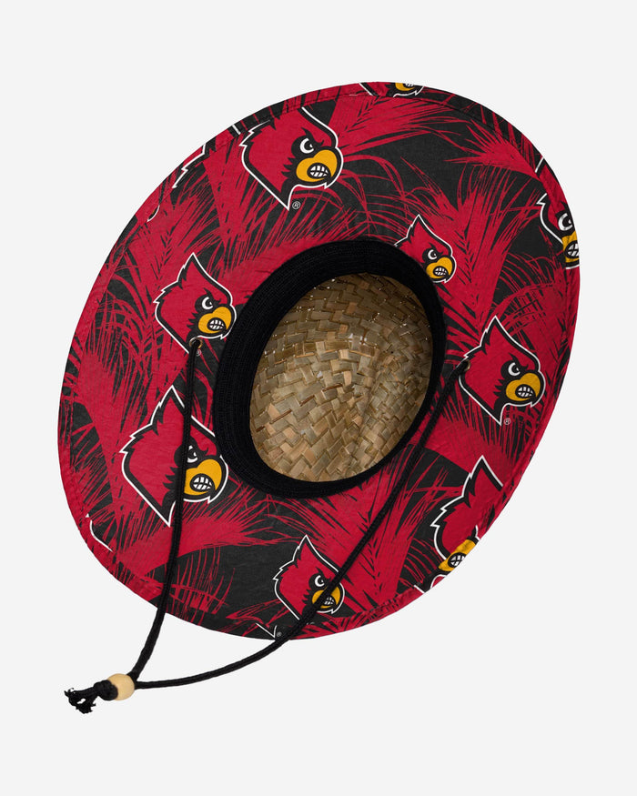 Louisville Cardinals Floral Straw Hat FOCO - FOCO.com