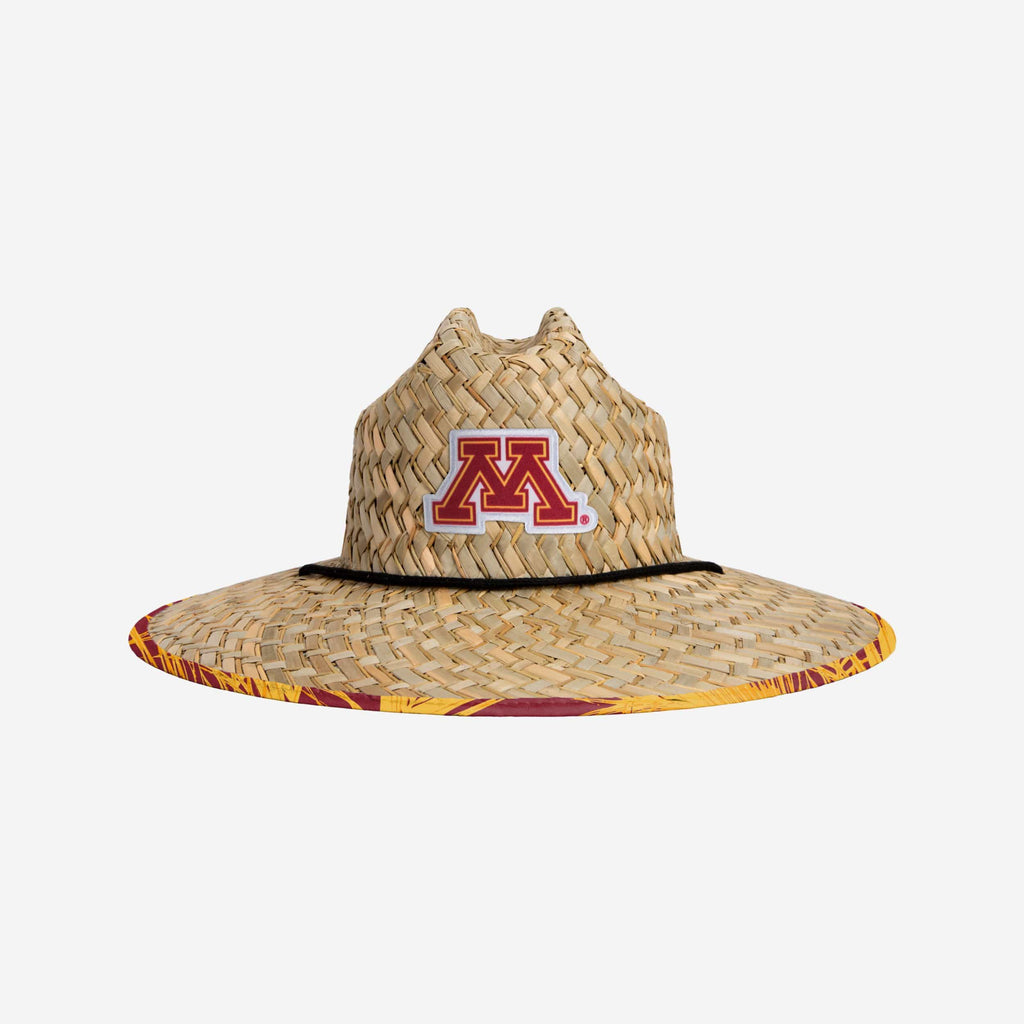 Minnesota Golden Gophers Floral Straw Hat FOCO - FOCO.com