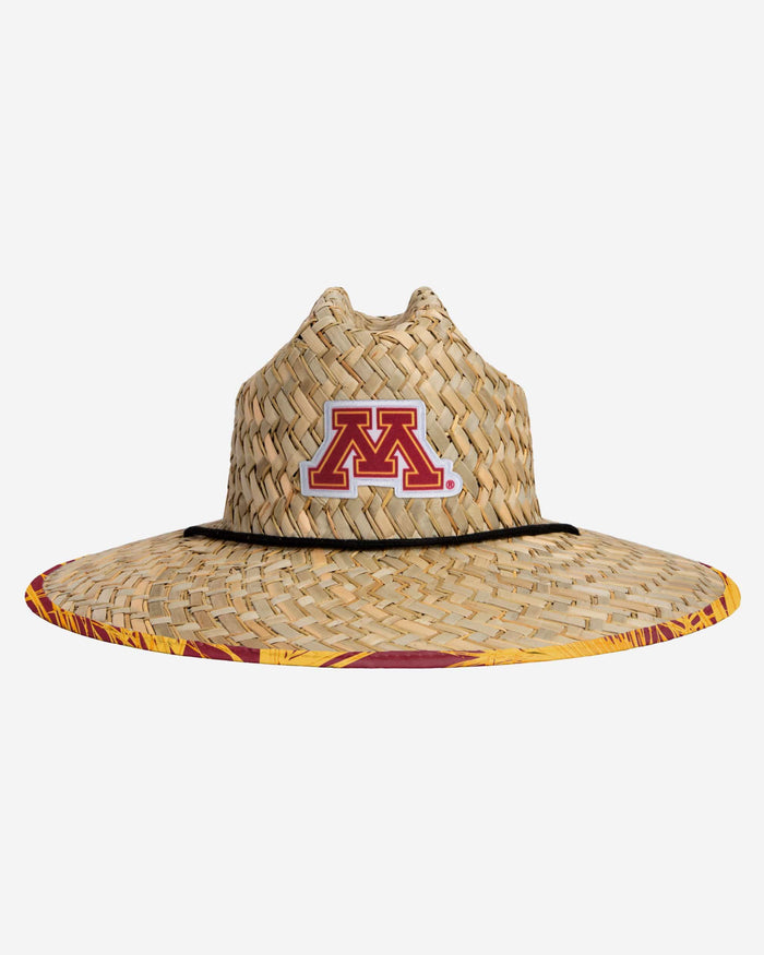 Minnesota Golden Gophers Floral Straw Hat FOCO - FOCO.com