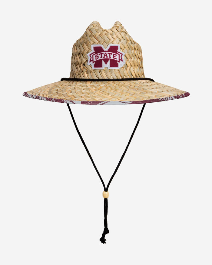 Mississippi State Bulldogs Floral Straw Hat FOCO - FOCO.com