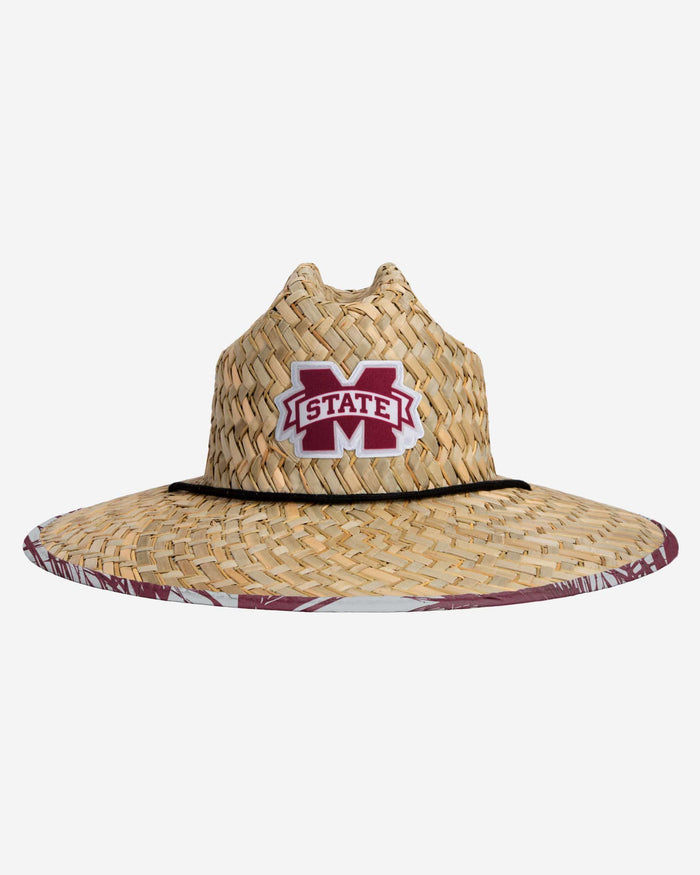 Mississippi State Bulldogs Floral Straw Hat FOCO - FOCO.com