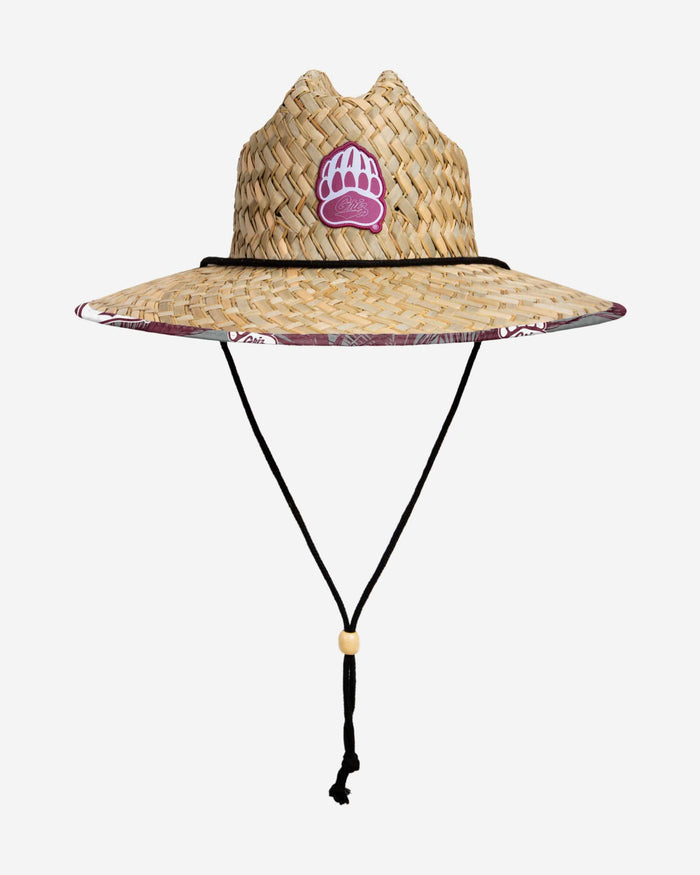 Montana Grizzlies Floral Straw Hat FOCO - FOCO.com