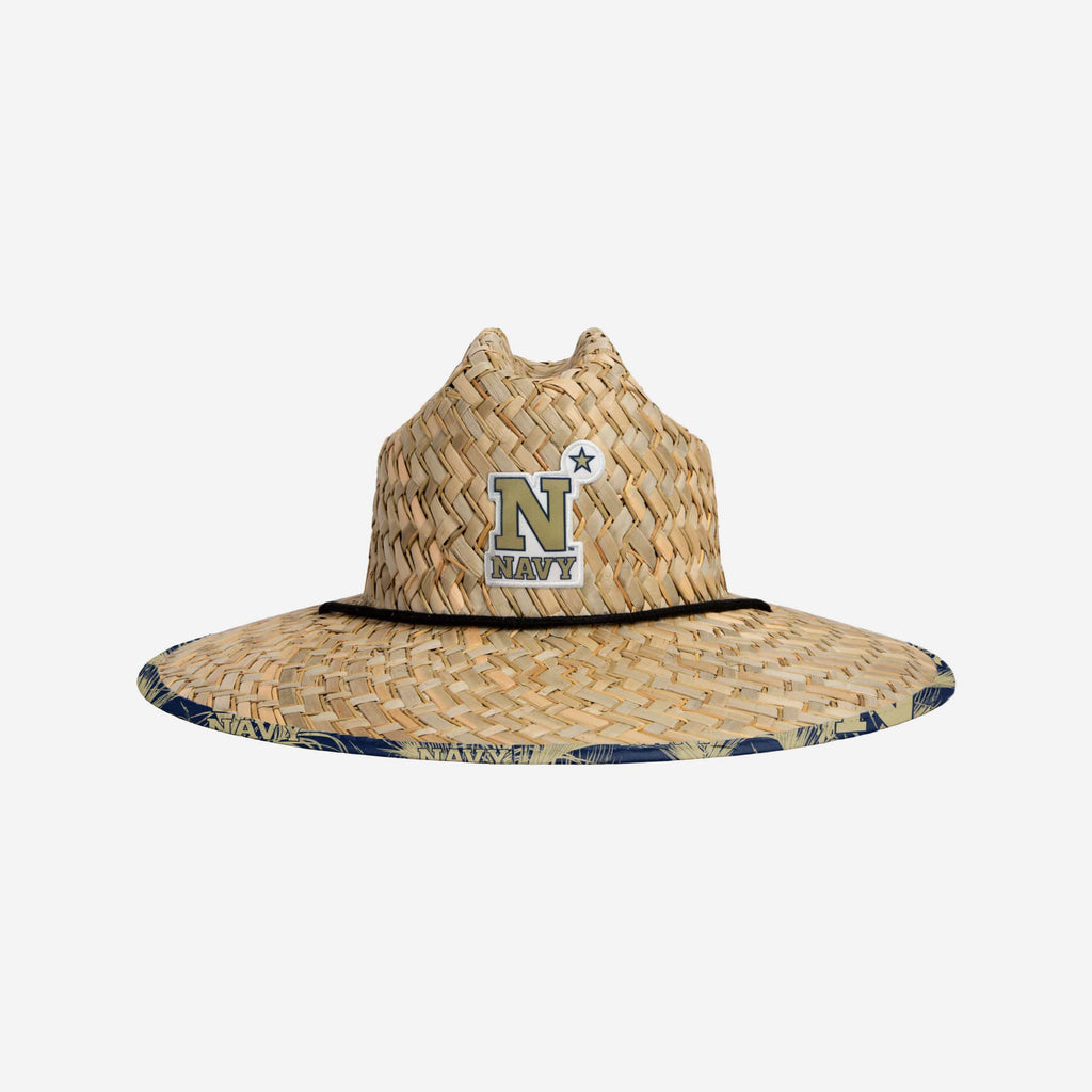 Navy Midshipmen Floral Straw Hat FOCO - FOCO.com