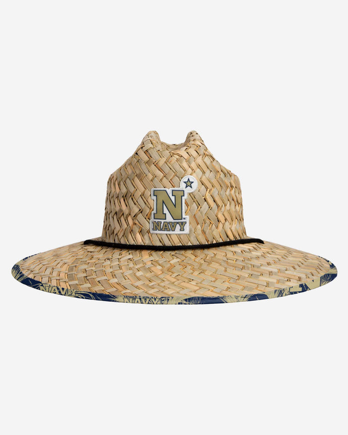 Navy Midshipmen Floral Straw Hat FOCO - FOCO.com