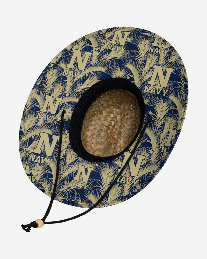 Navy Midshipmen Floral Straw Hat FOCO - FOCO.com