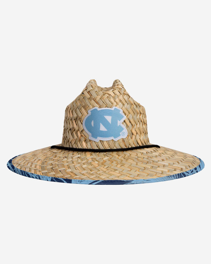 North Carolina Tar Heels Floral Straw Hat FOCO - FOCO.com