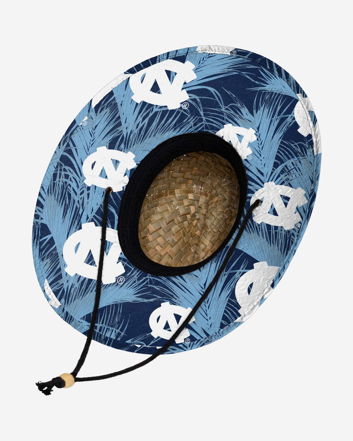 North Carolina Tar Heels Floral Straw Hat FOCO - FOCO.com