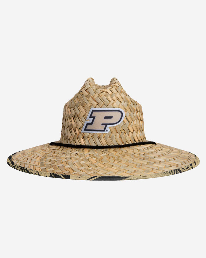 Purdue Boilermakers Floral Straw Hat FOCO - FOCO.com